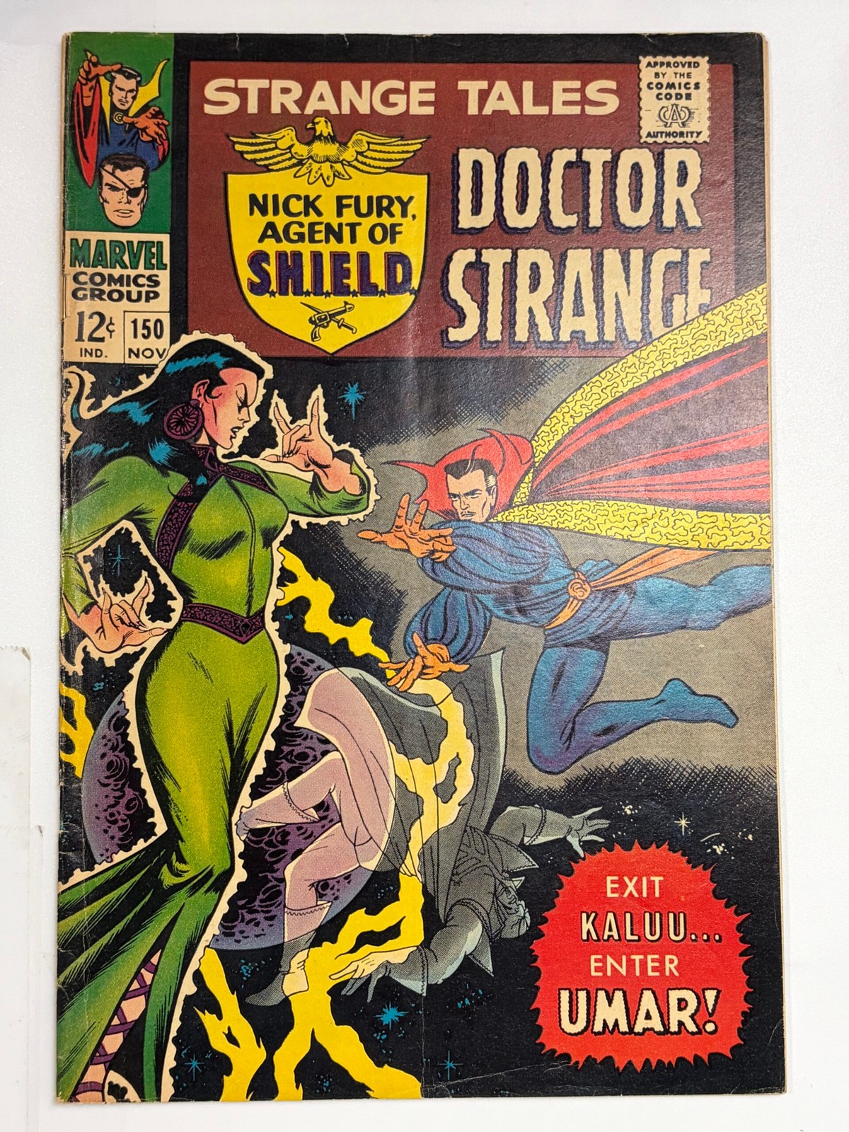 Strange Tales #150 (1966) 1st app. Umar in 5.0 Very Good / Fine -Unlimited Sh…