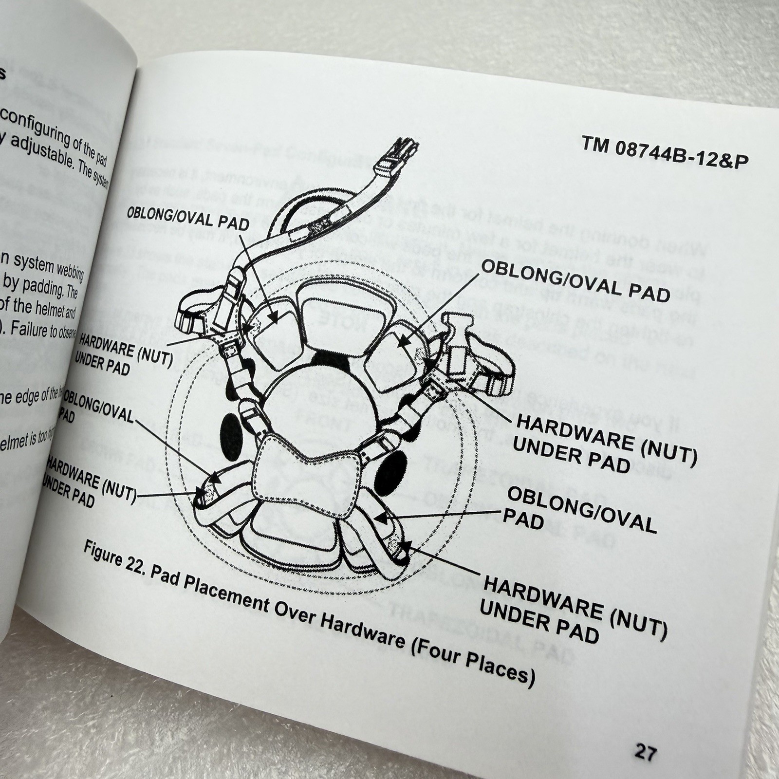 Technical Operator’s Manual Instruction Booklet for Lightweight Helmet LWH