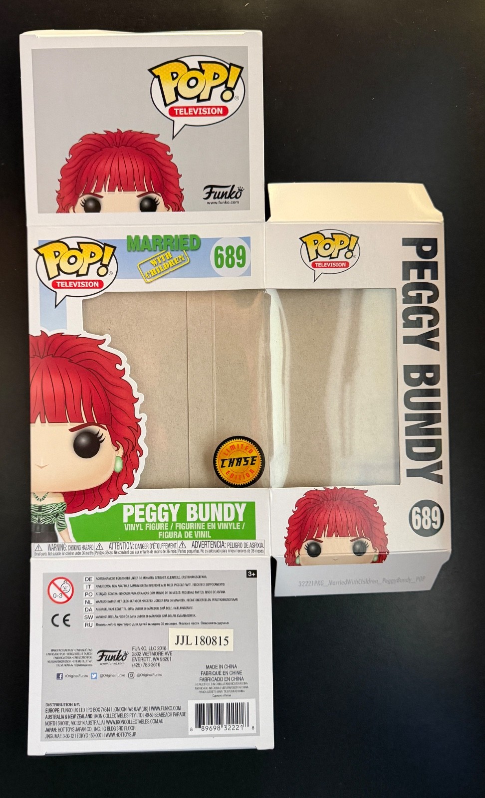 Funko BOX ONLY! Limited Edition Chase # 689 Peggy Bundy NO INSERT!