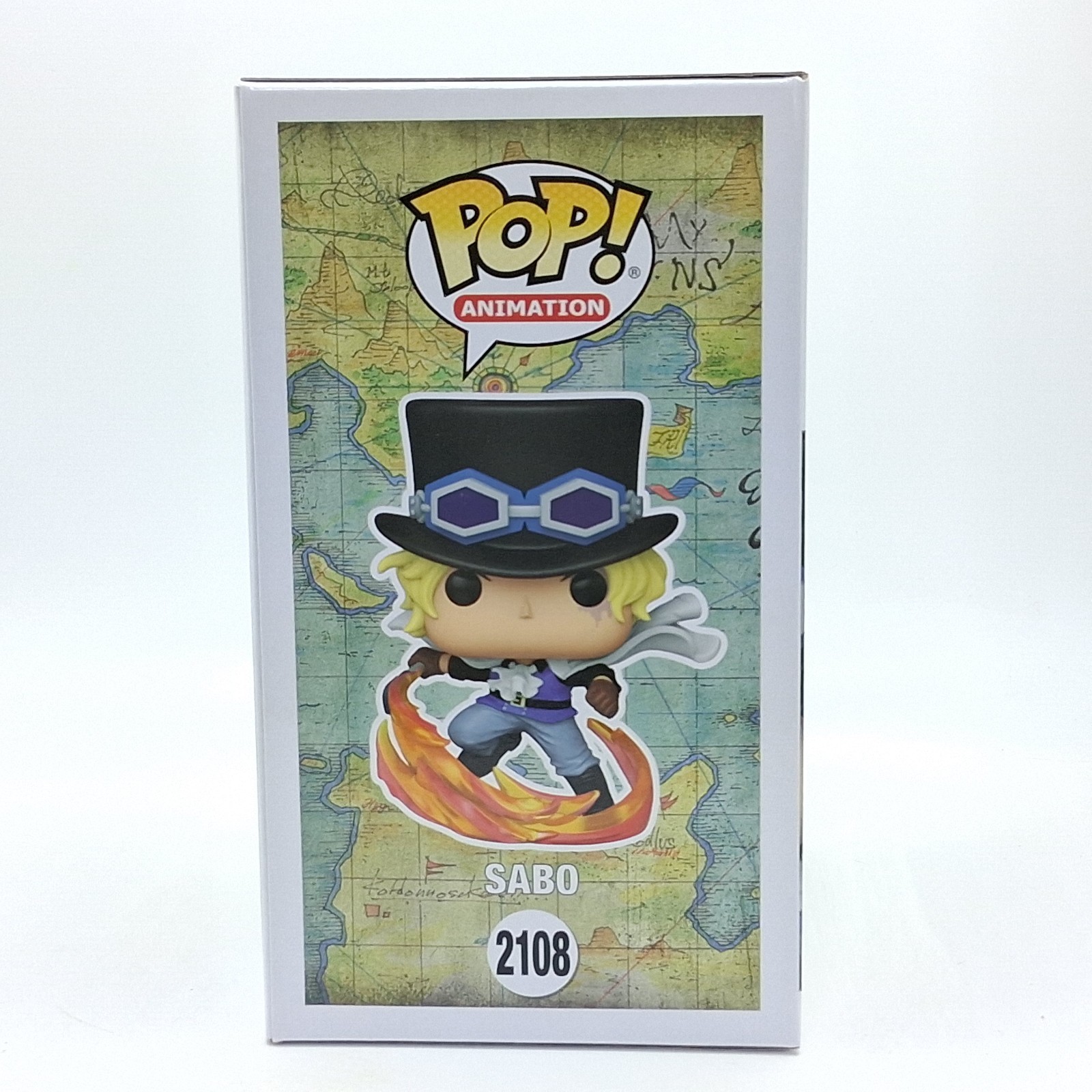 Funko Pop! One Piece Sabo (Attacking with Pipe) #2108 Anime OP Animation Vinyl