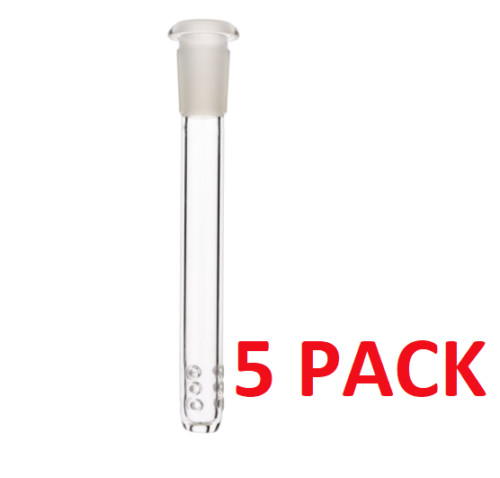 5X 5.5”Hookah Water Pipe Glass Bong Downstem fit for 10”up Bong( insert 4.5”)