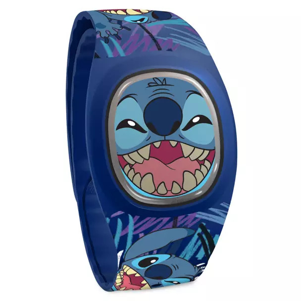 Disney Parks Stitch Many Moods Blue Magicband Plus Unlinked Sealed – NEW