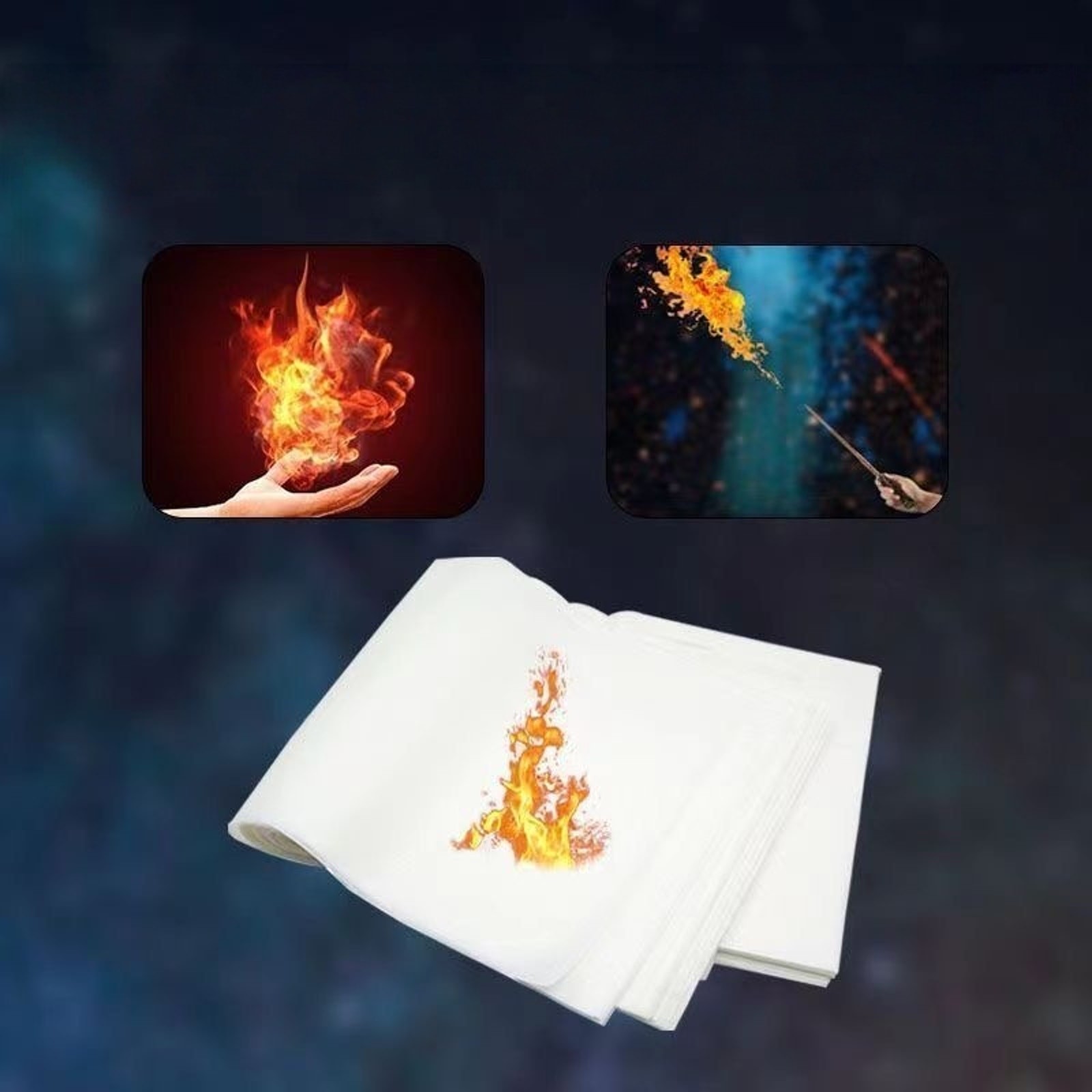 30Pcs Magic-Specific Paper,4“X4″,Magic Performances Prop