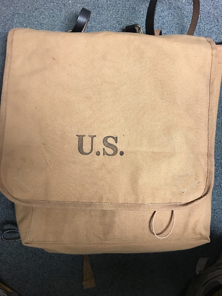 US M1878 Blanket Bag with “US” Marking