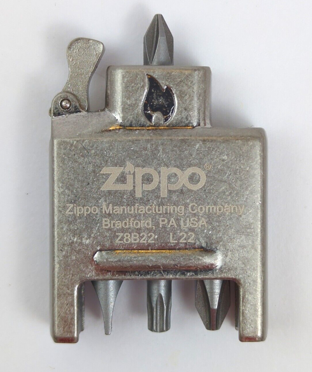 Zippo BIT SAFE 4-in-1 SCREWDRIVER Lighter Insert, 65701 – DEC (L) 2022 NEW!