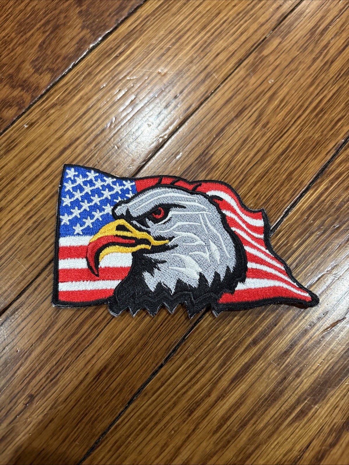 USA America Flag Bald EAGLE Patch 2.5” x 4”