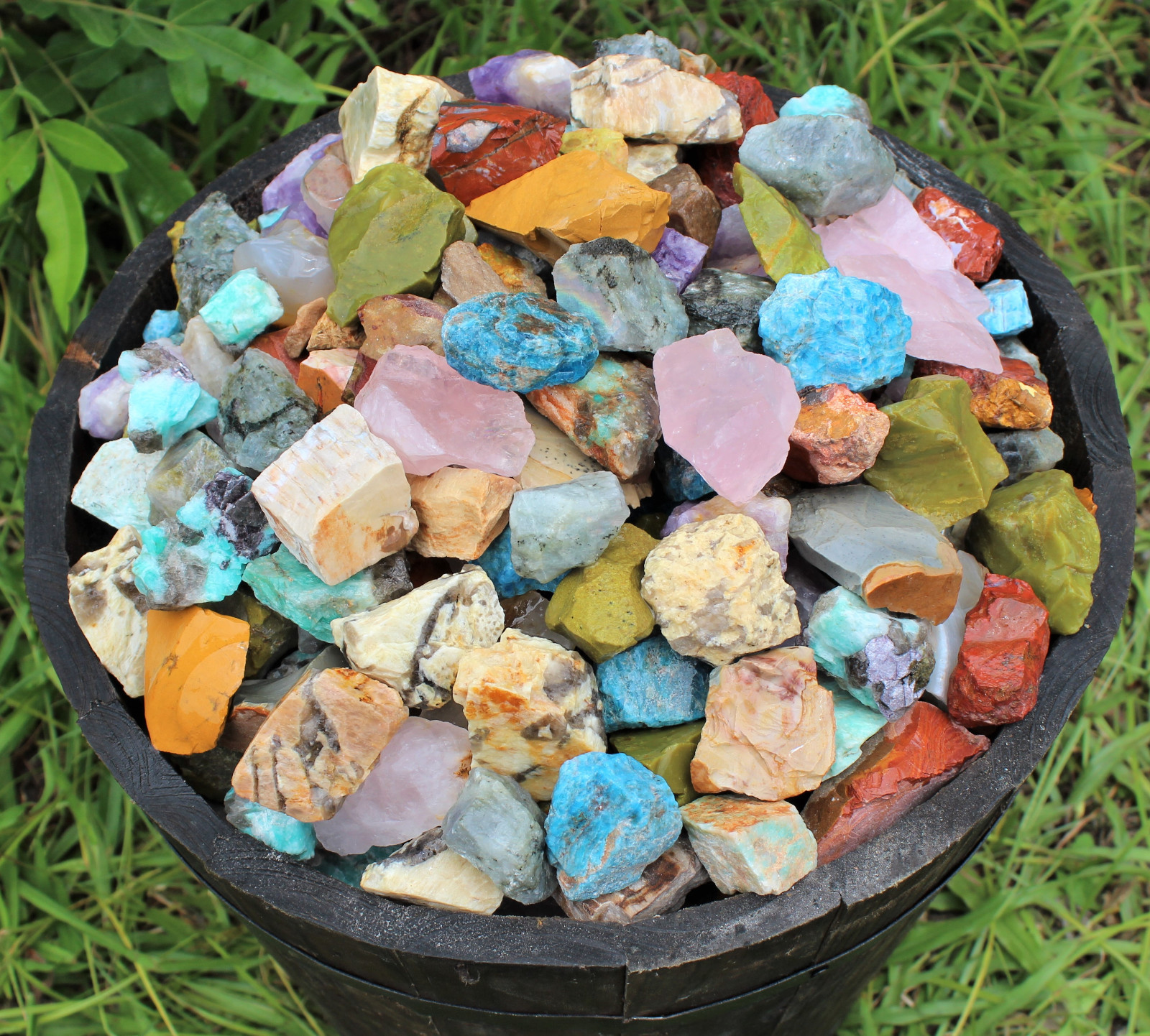 1000 Carat Bulk Lot Africa Mix Natural Rough Raw Rocks 200 Grams Madagascar