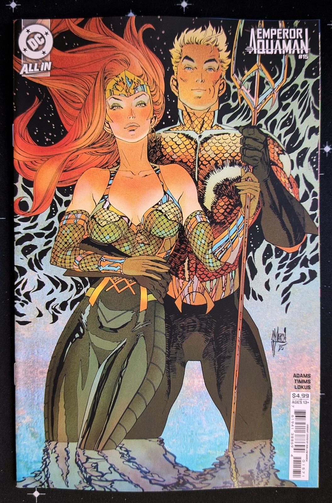Emperor Aquaman #15 Guillem March Card Stock Variant NM