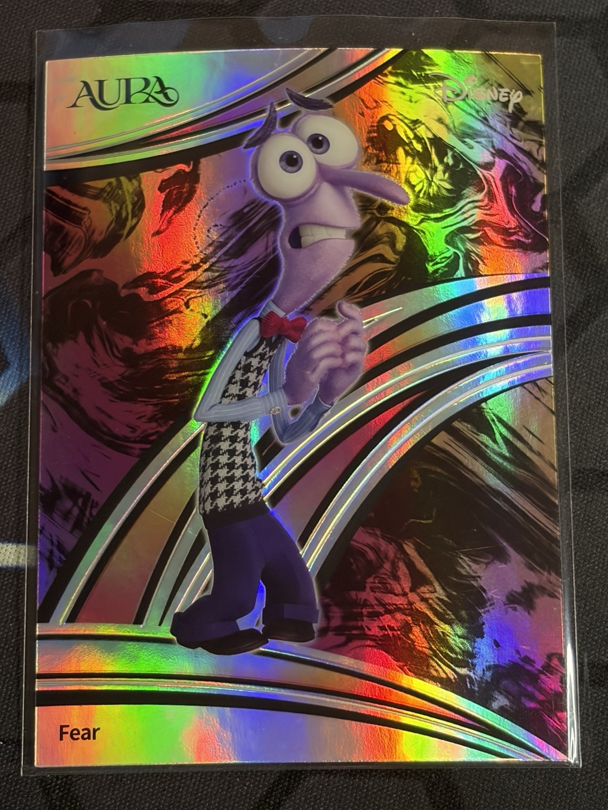 2025 Kakawow Aura Disney Silver Parallel Refractor Fear #AD-I-130