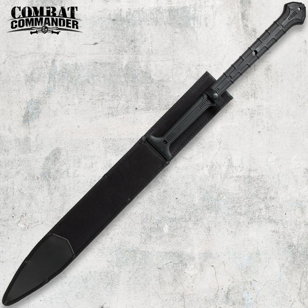 Combat Commander Thai Gladius Sword | Carbon Steel | Nylon Sheath | 40″ Overall