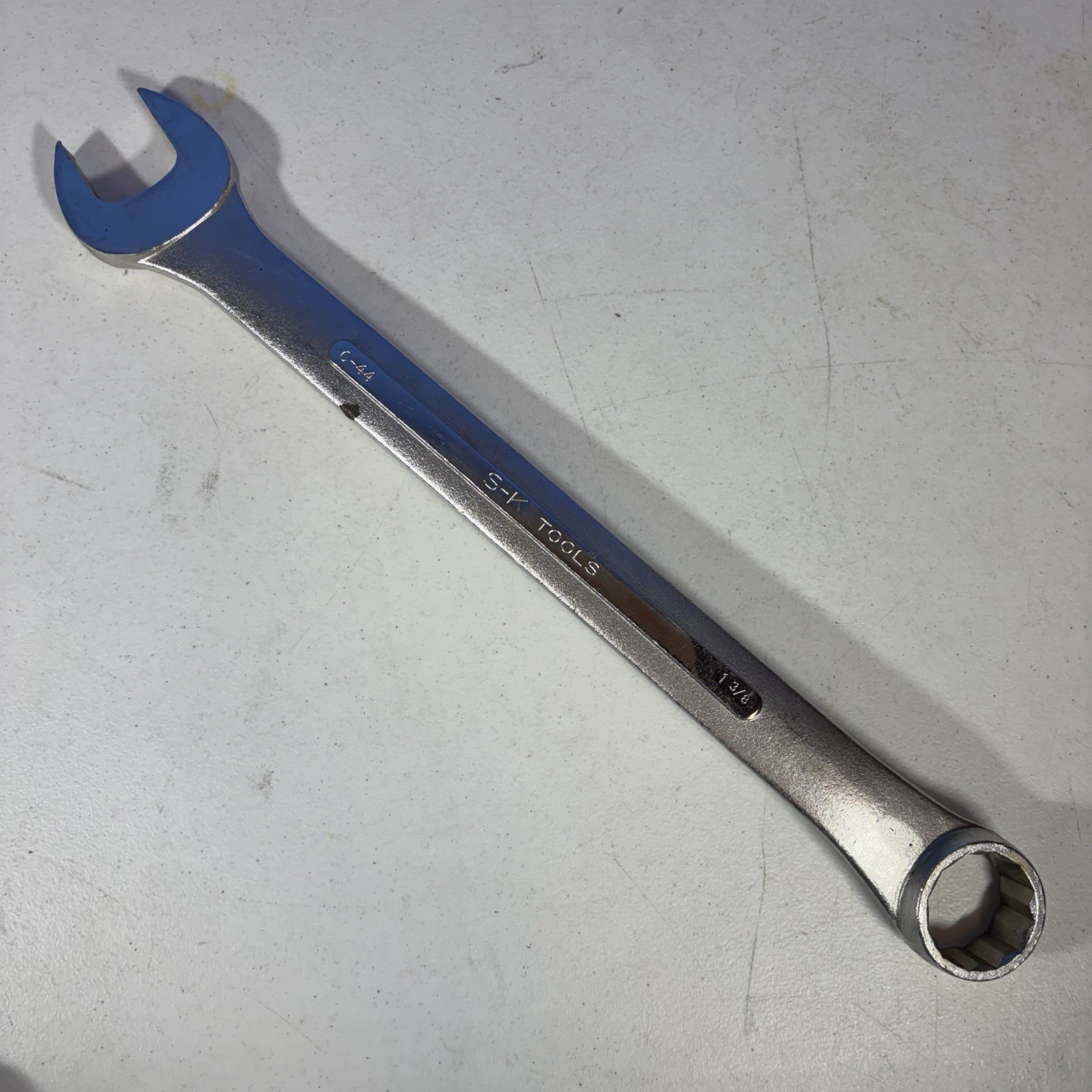 VTG C-44 18″ Long S-K TOOLS 12 Pt Combination Wrench 1 3/8″ FORGED IN USA