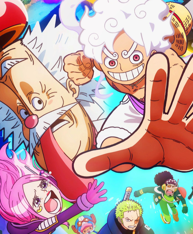 One Piece – Egghead Arc Key Visual Art – 11×17 Poster – anime manga gift