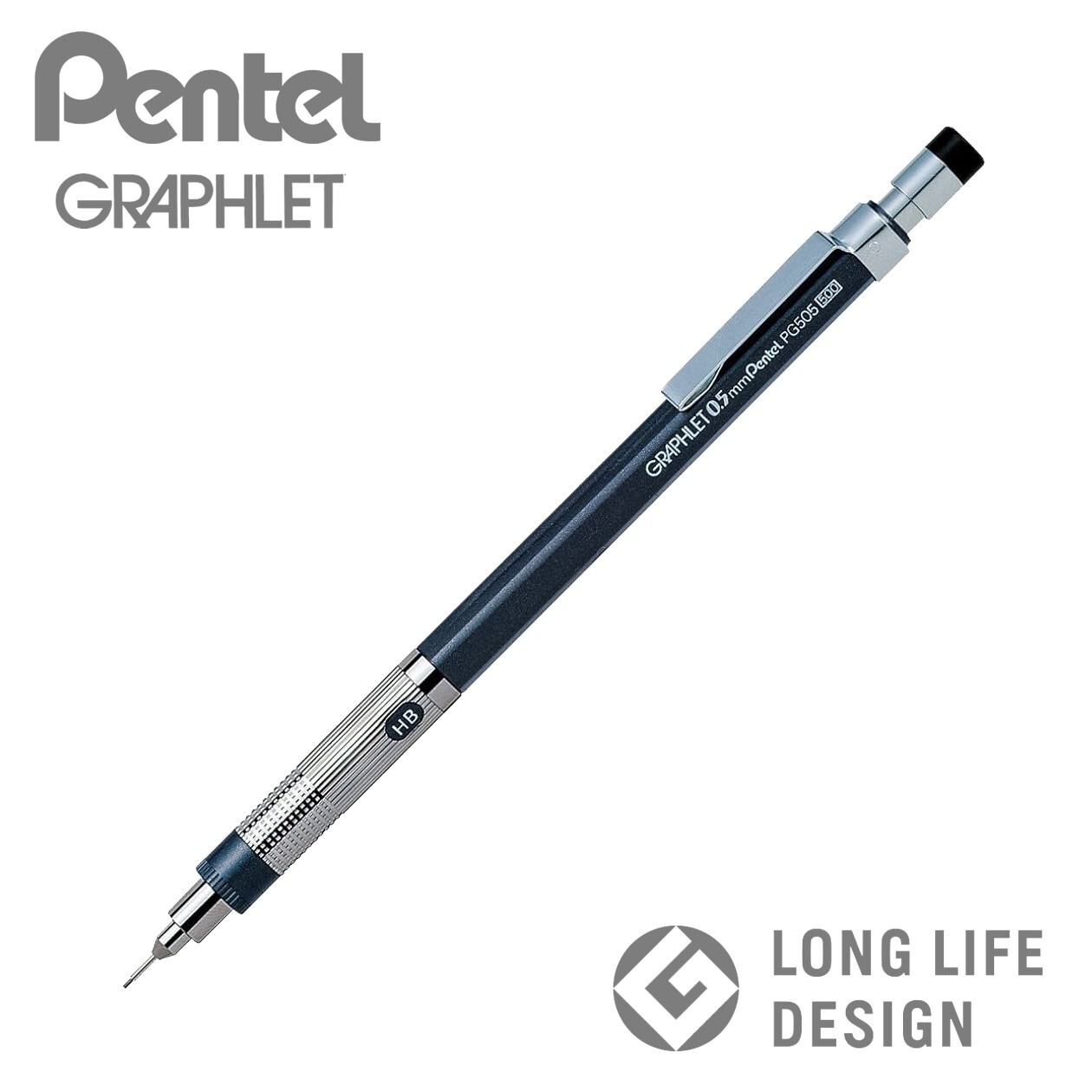 PENTEL GRAPHLET Drafting Mechanical Pencil 0.3/0.4/0.5/0.7/0.9mm Made in Japan