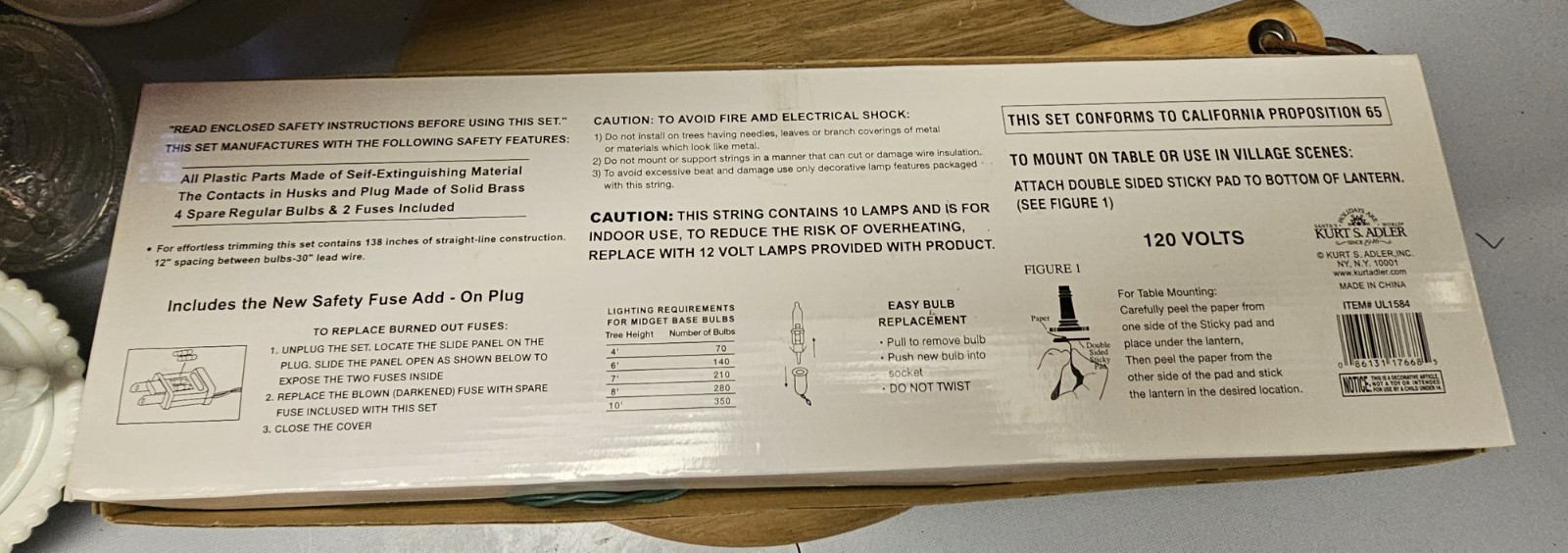Victorian Streetlights Lamppost String Lights Holiday Village Christmas Lights