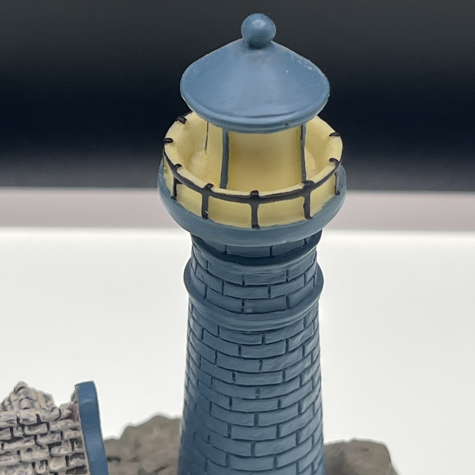 RL Stine Haunted Lighthouse Statue Early 2000s Resin Figure SEE 4″ Tall