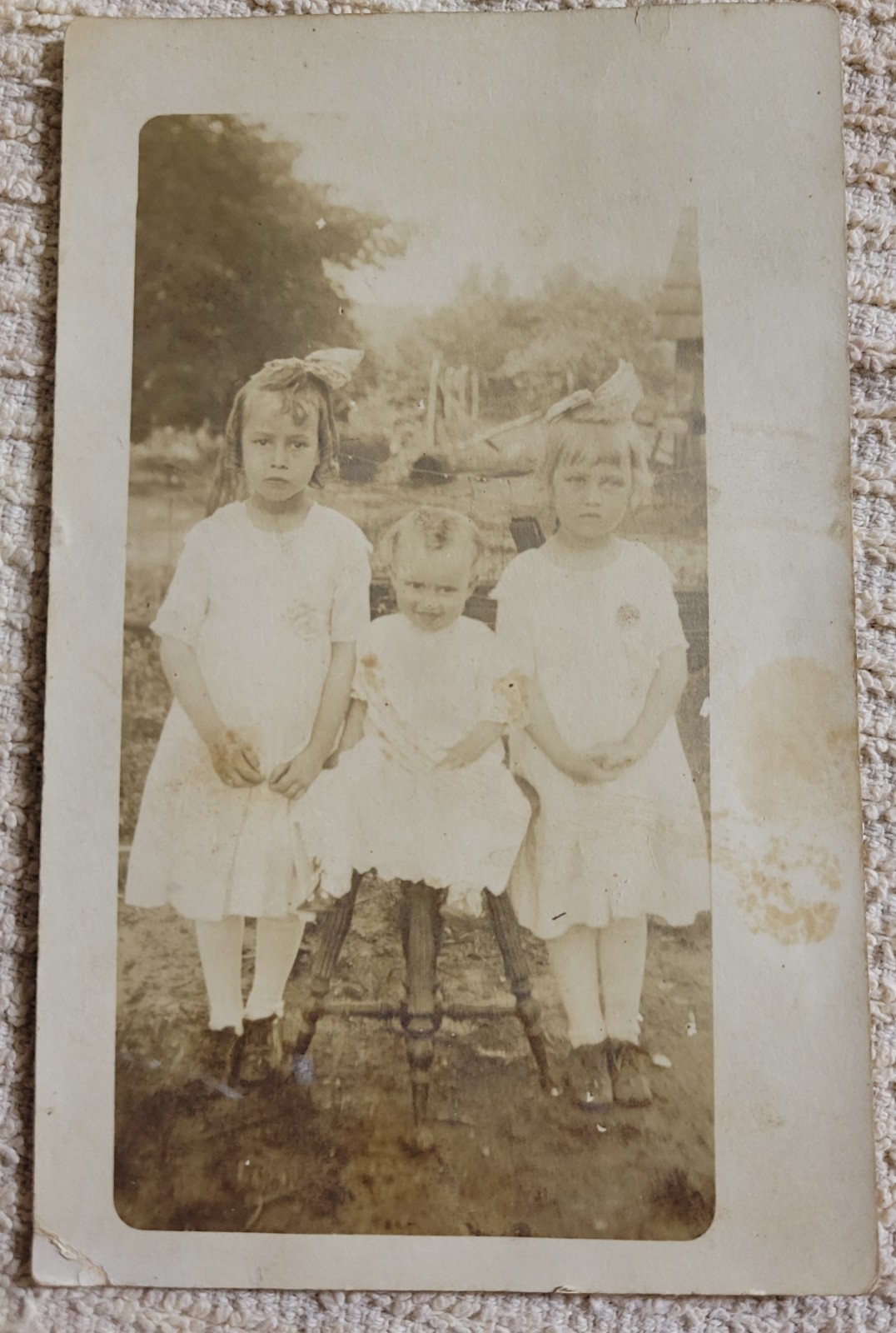 Antique Real Photo Postcard 5×3 Inch, Circa 1910