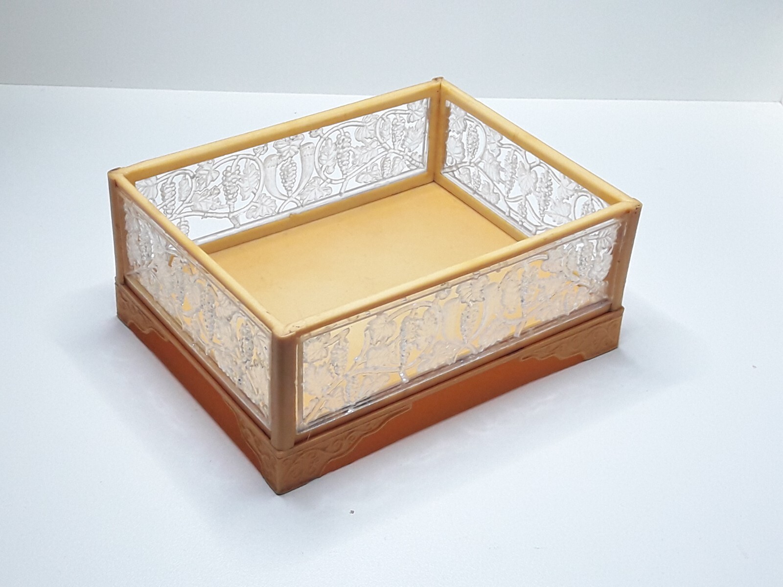 Vintage Soviet Box Casket Eagle Pyatigorsk Plastics Plant Carbolite USSR Rarity