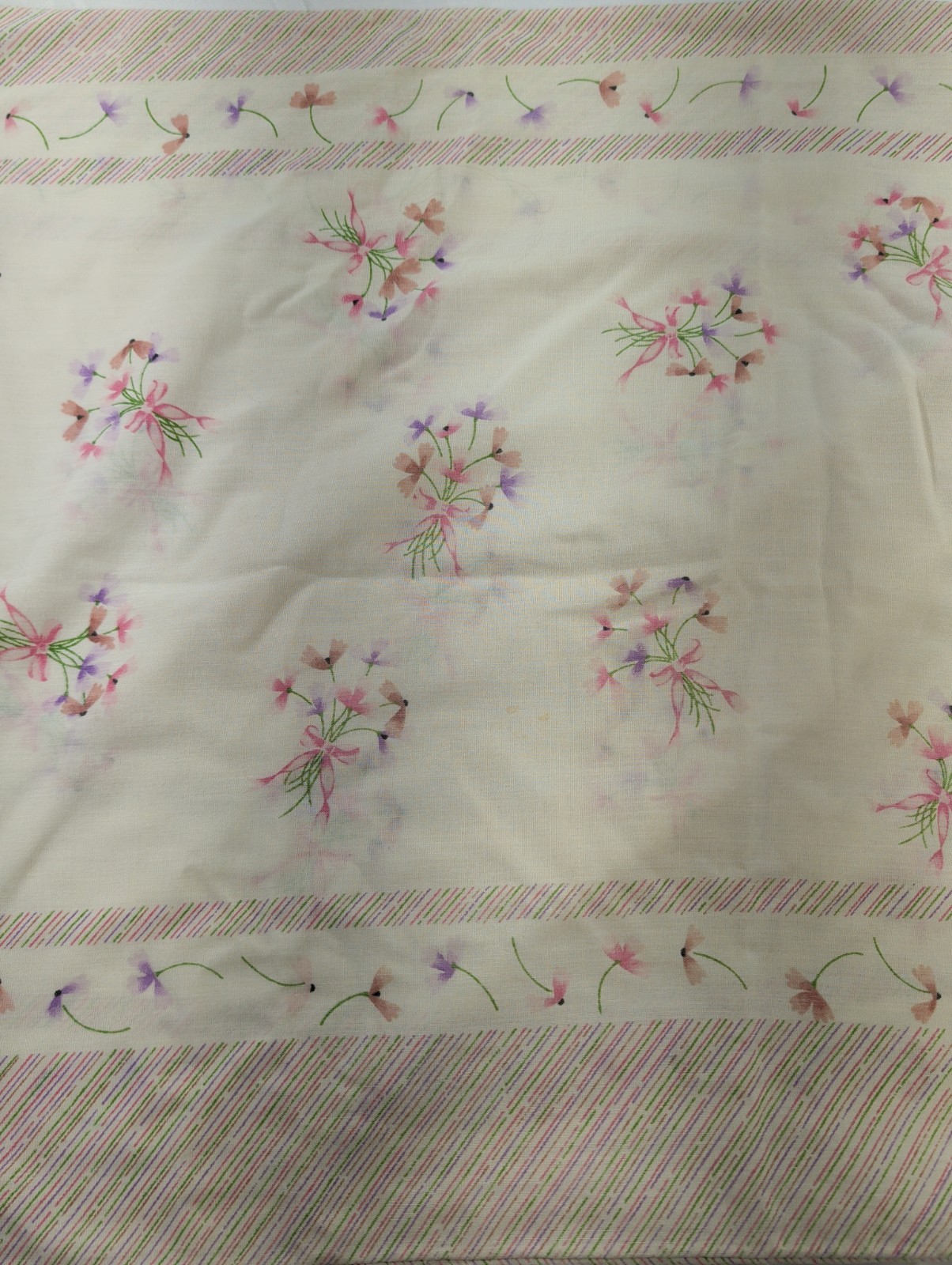 Vintage Criterion Pillowcase Floral Standard Size