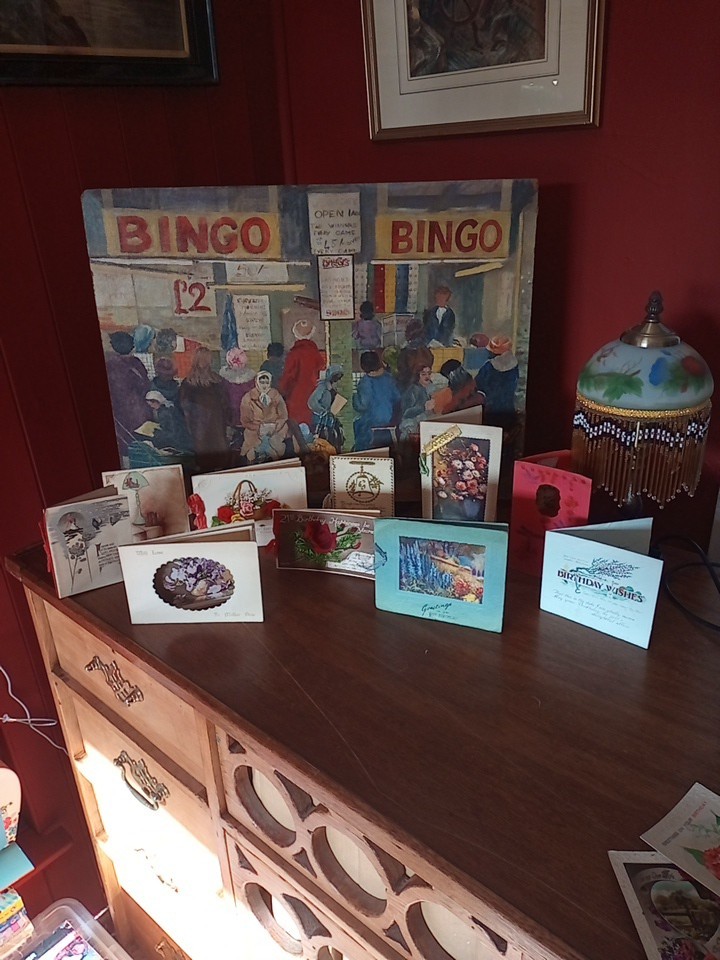 Vintage Greetings Cards Mixed Job Lot Television Theatre Props