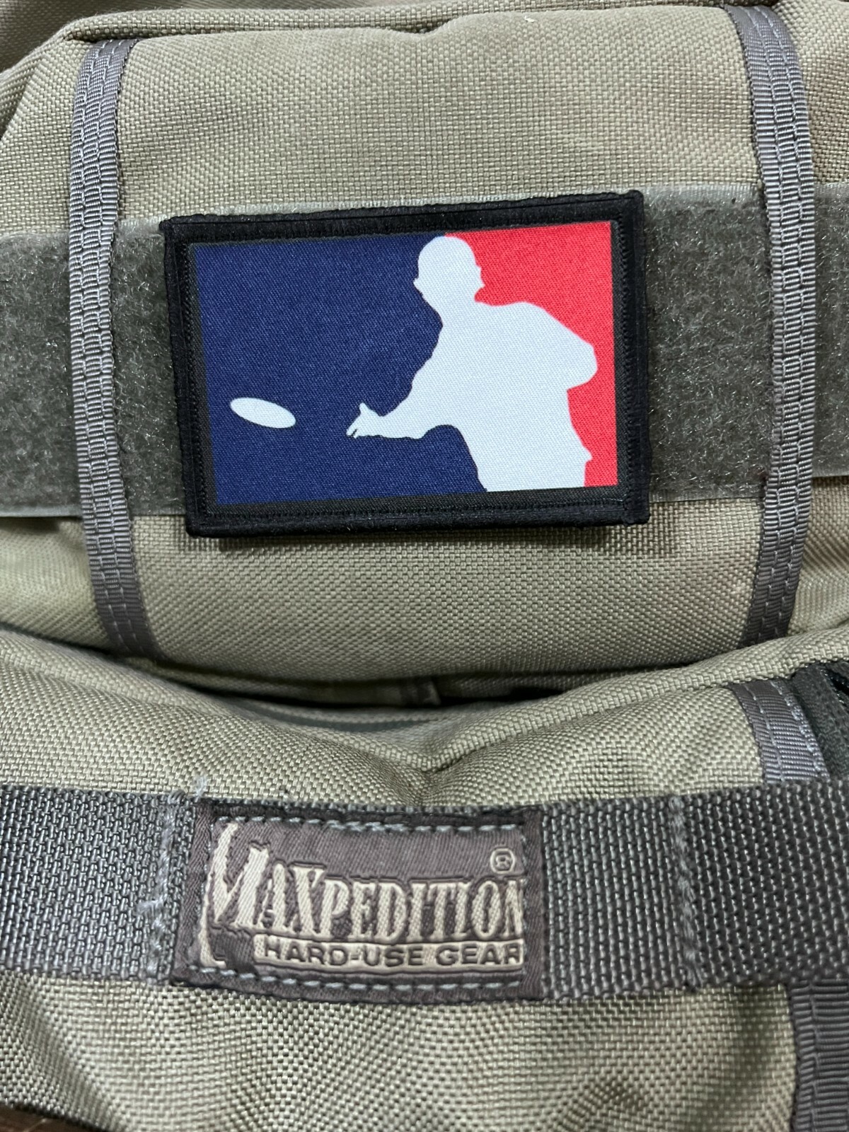 Major League Disc Golf Morale Patch Tactical Military Army USA Disk Golfer