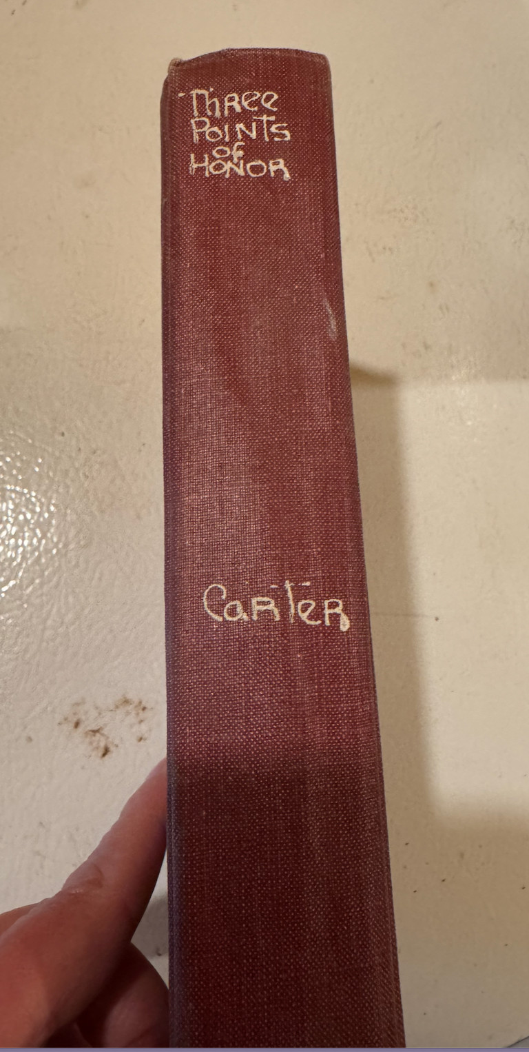 Vintage Boy Scout Book “Three Points of Honor” by Russell Gordon Carter 1929