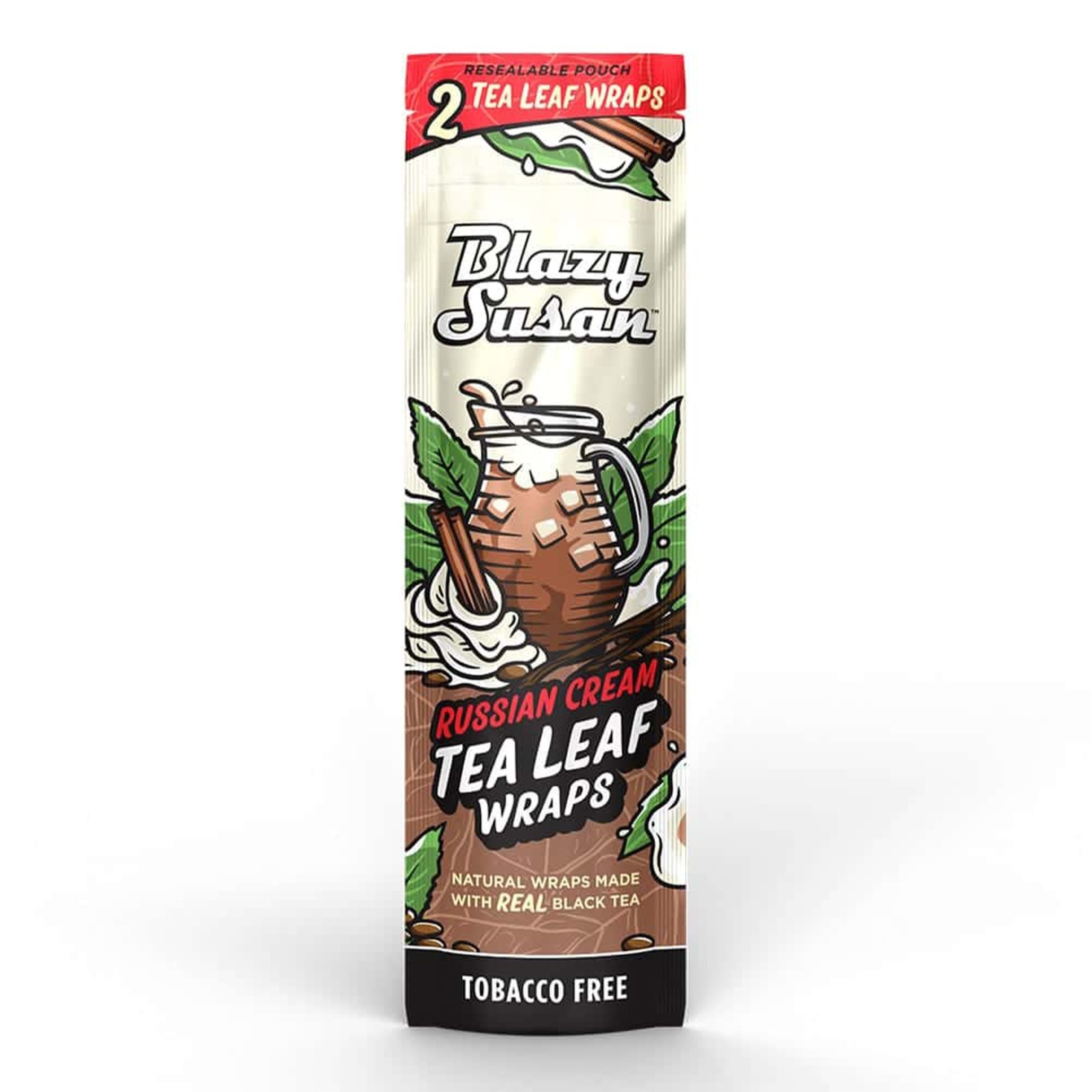 Blazy Susan Russian Cream Wraps | 1 Pack – 2 Wraps | Vegan & Slow-Burning