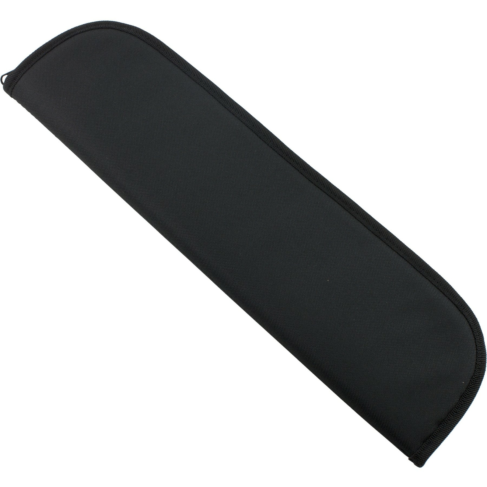17″ Zippered Knife Carrying Storage Vinyl Case Pouch Pack Black Cordura