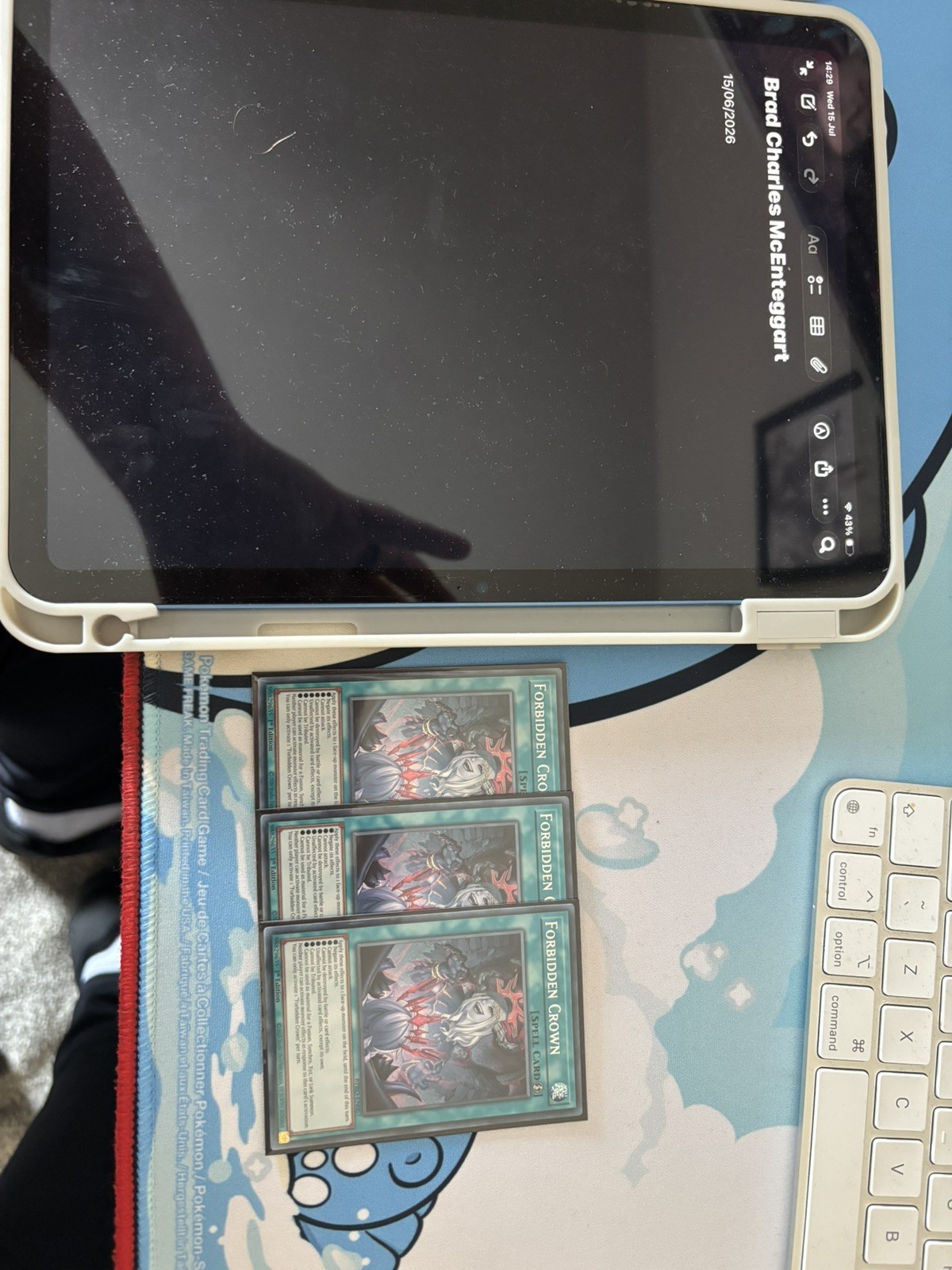 BPRO-EN067 Forbidden Crown 1st Edition Secret Rare Yu-Gi-Oh Card playset