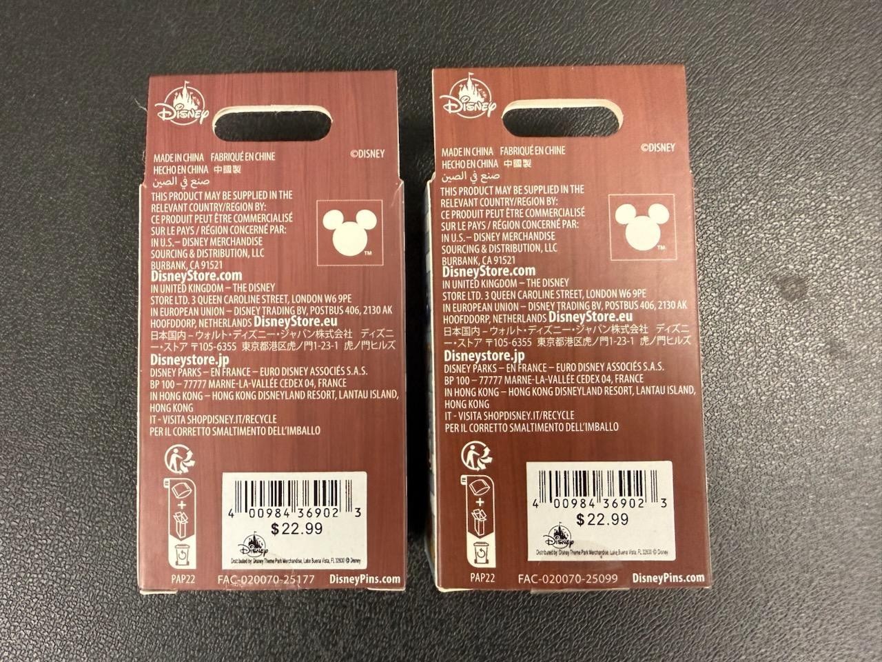 Disney Parks Trading Pins Imaginative Icons 2 Pin Mystery Box Sealed Lot Of 2