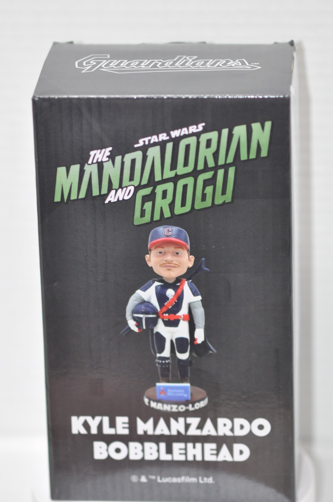 BDA Sports Star Wars Mandalorian & Grogu Kyle Manzardo Bobblehead Exclusive