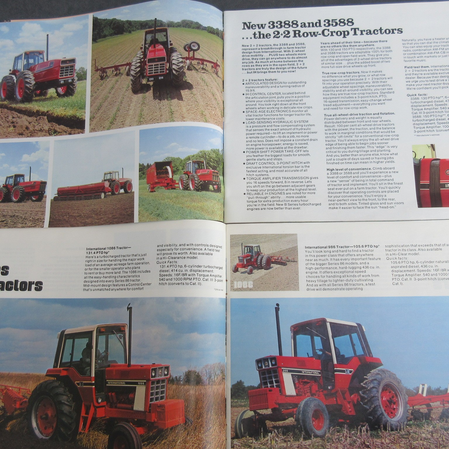 Vintage International Harvester 1978 & 1979 Buyer’s Guide Brochure Ag Equipment