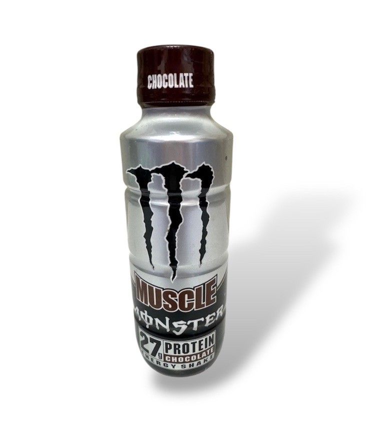 Monster Energy Muscle Chocolate Protein Shake 15oz Bottle Sealed Discontinued