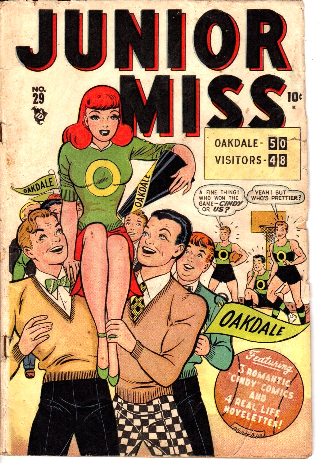 Junior Miss # 29 (FR/GD 1.5) 1948. GGA cover and art.