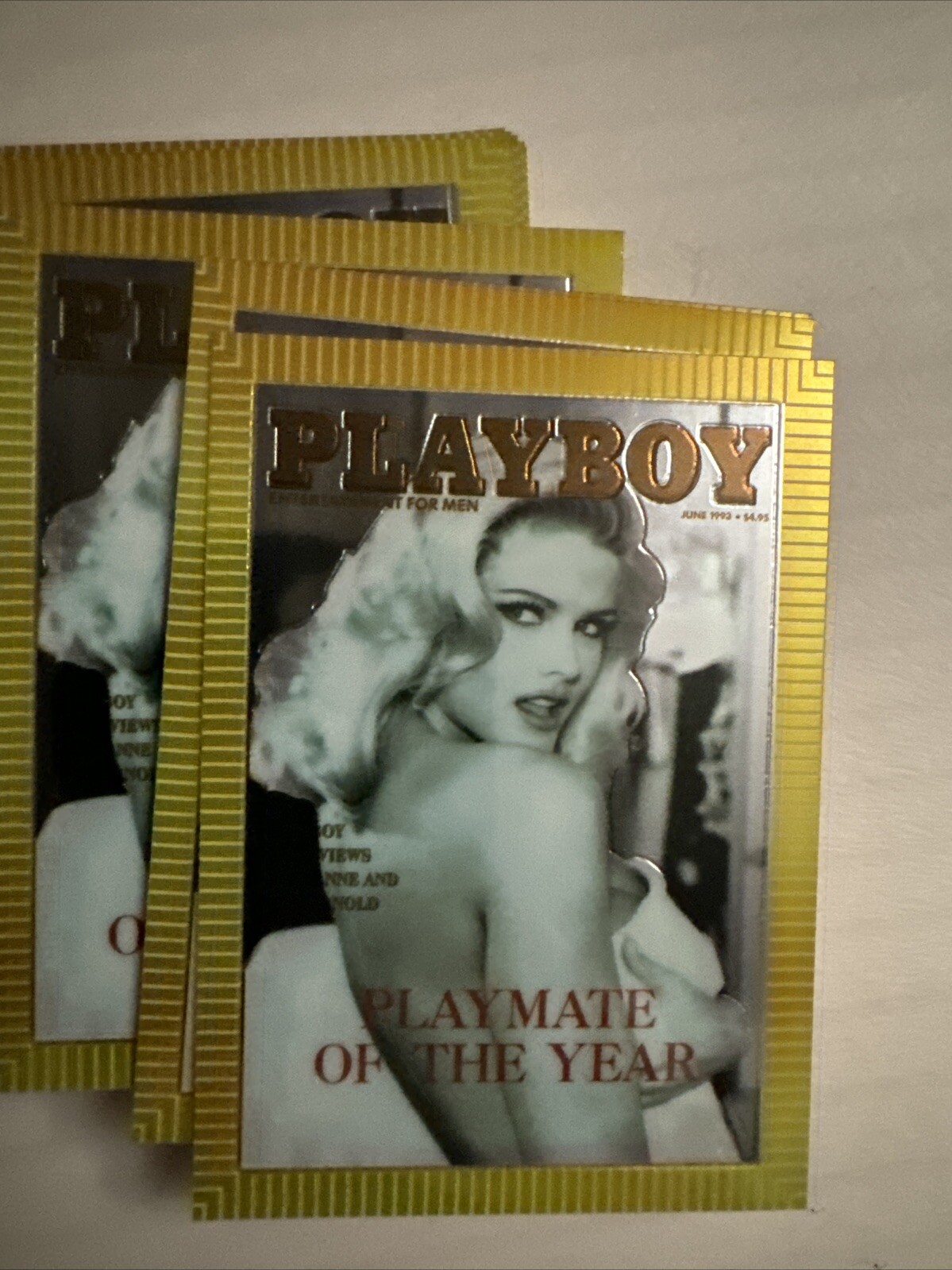 Playboy Chromium Cover Card ANNA NICOLE SMITH – JUN 1993 96 1995