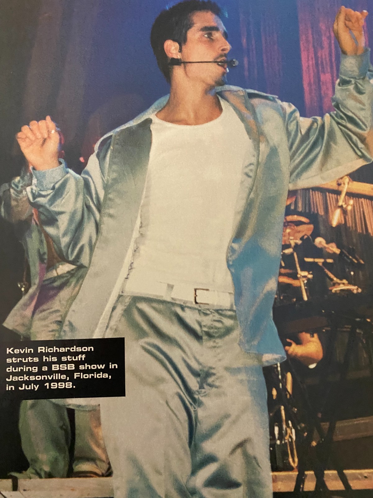 Kevin Richardson, Backstreet Boys, Full Page Vintage Pinup