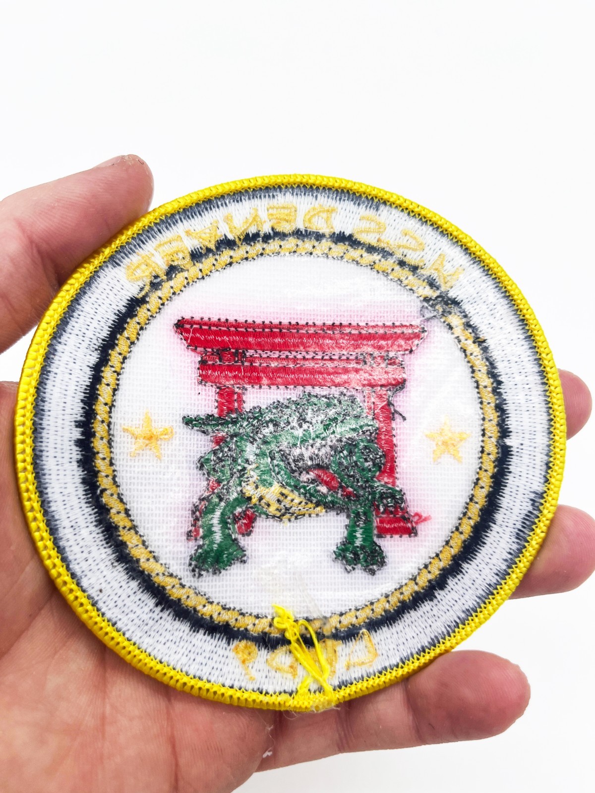 USS DENVER LPD-9 Patch – Plastic Backing