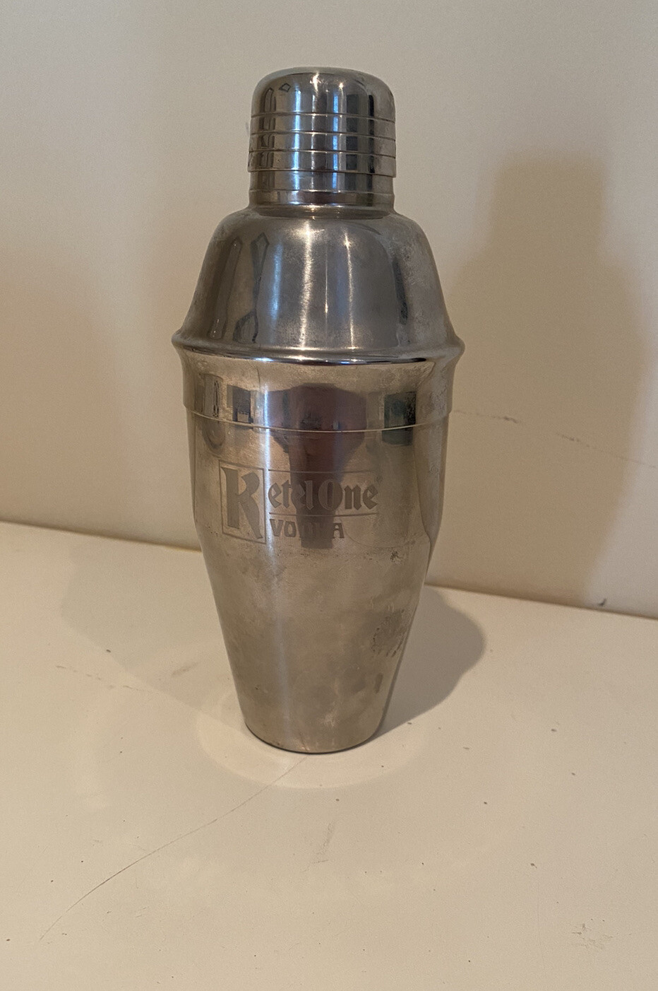 Ketel One Vodka Stainless 7” tall Cocktail Mixer/Shaker
