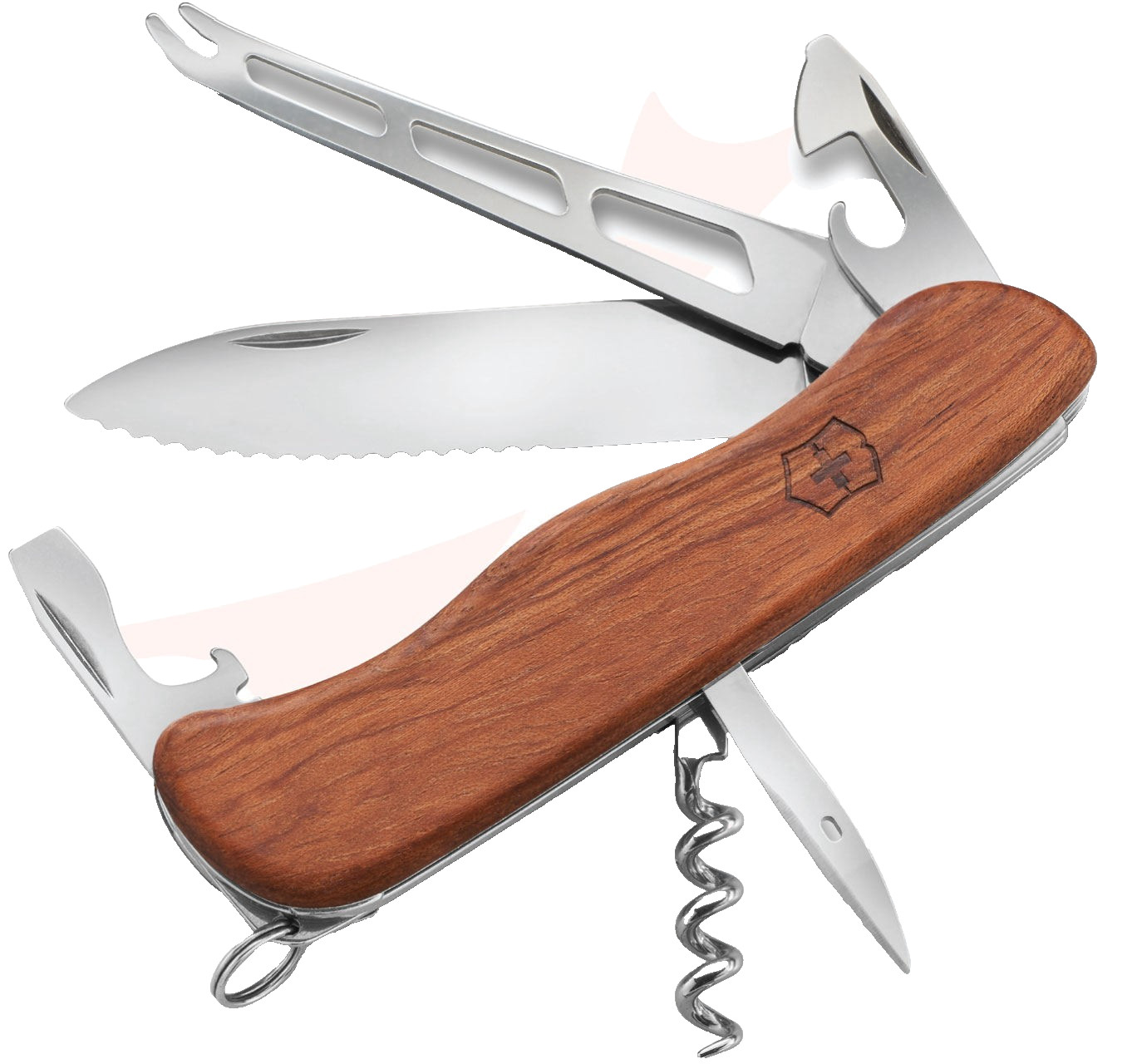 Victorinox Swiss Army CHEESE KNIFE Wood Handles Limited Edition DISCONTINUED
