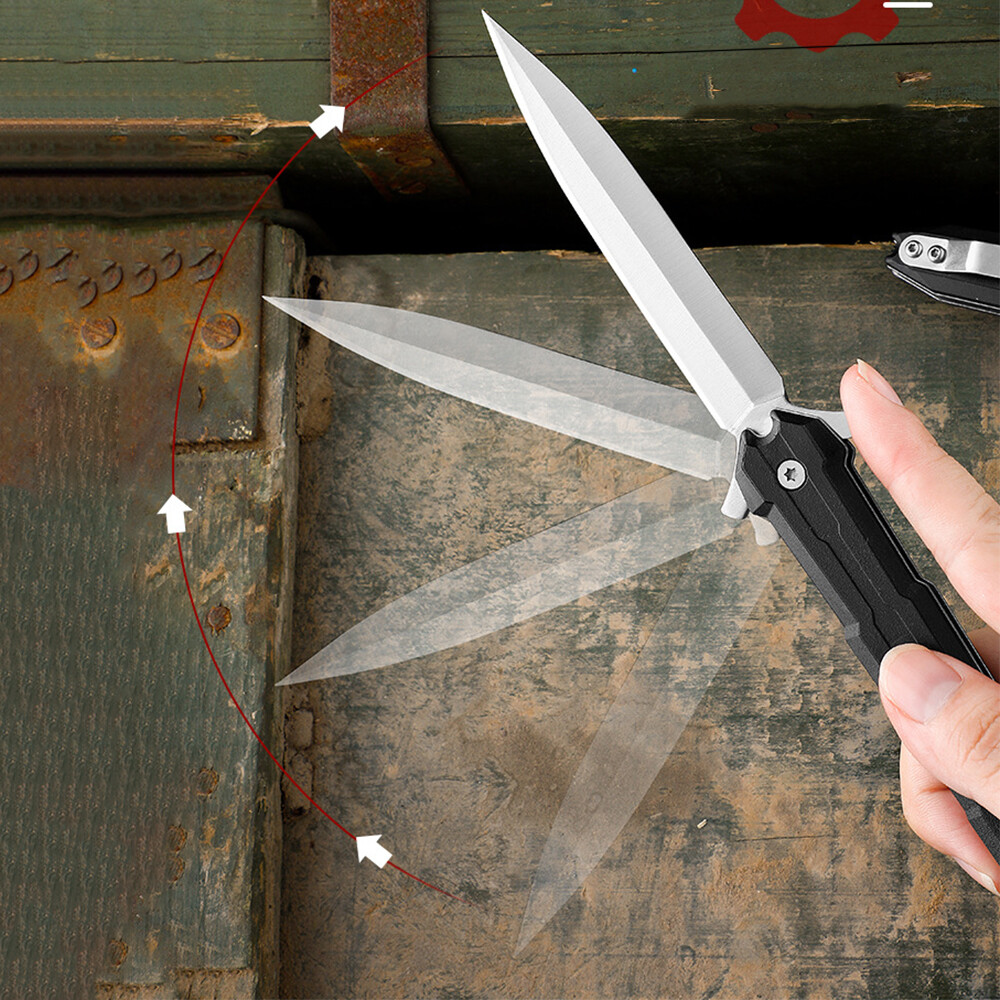 Spring Assisted Folding Knife Tactical Survival Hunting Camping Military Knives