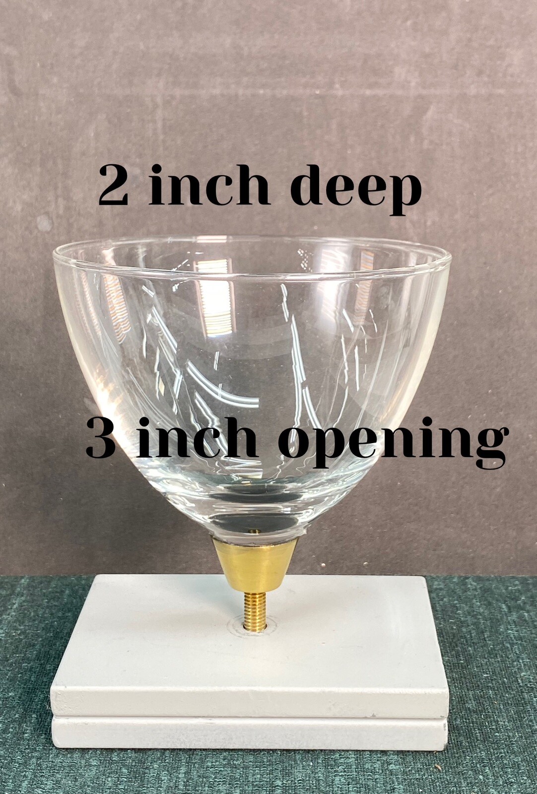I Am Edgar Berebi This Is For 1 …4.6 Oz cordial Replacement Bowl..