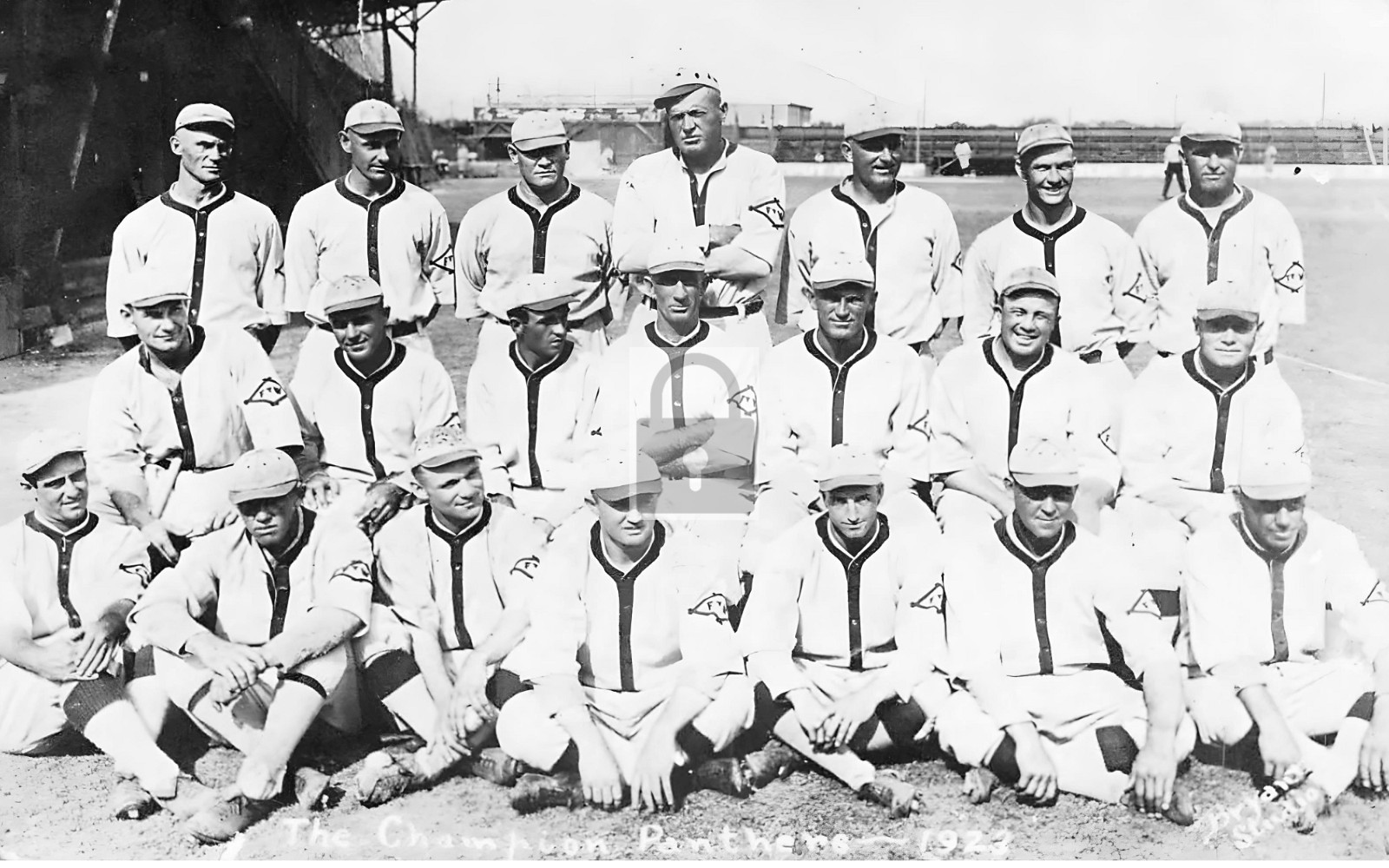 Champion Panthers Baseball Team Fort Worth Texas TX – Reprint