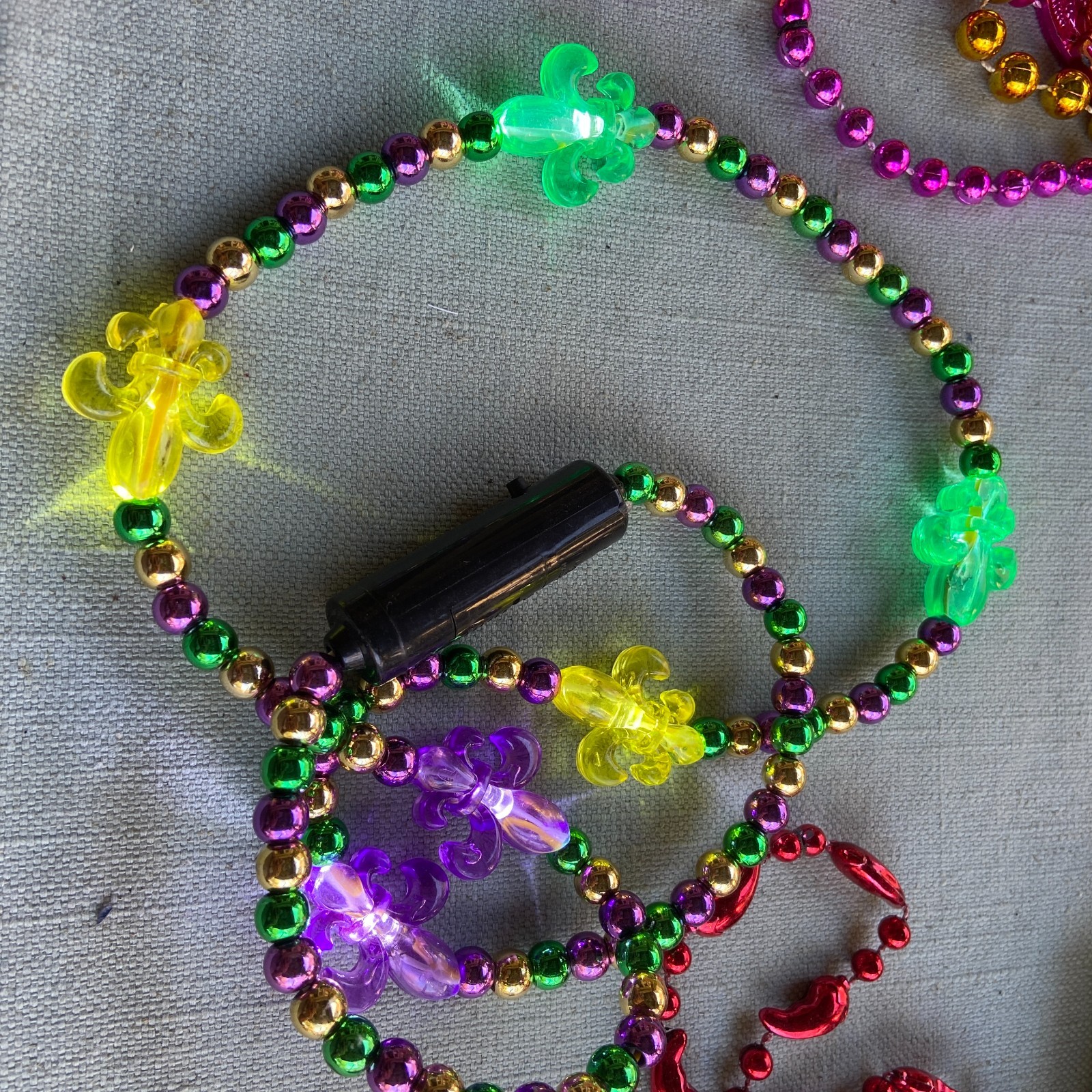 Mardi Gras Beads Cleopatra Rubber Ducks Light Up Muses Super Muse Tucks Chaos