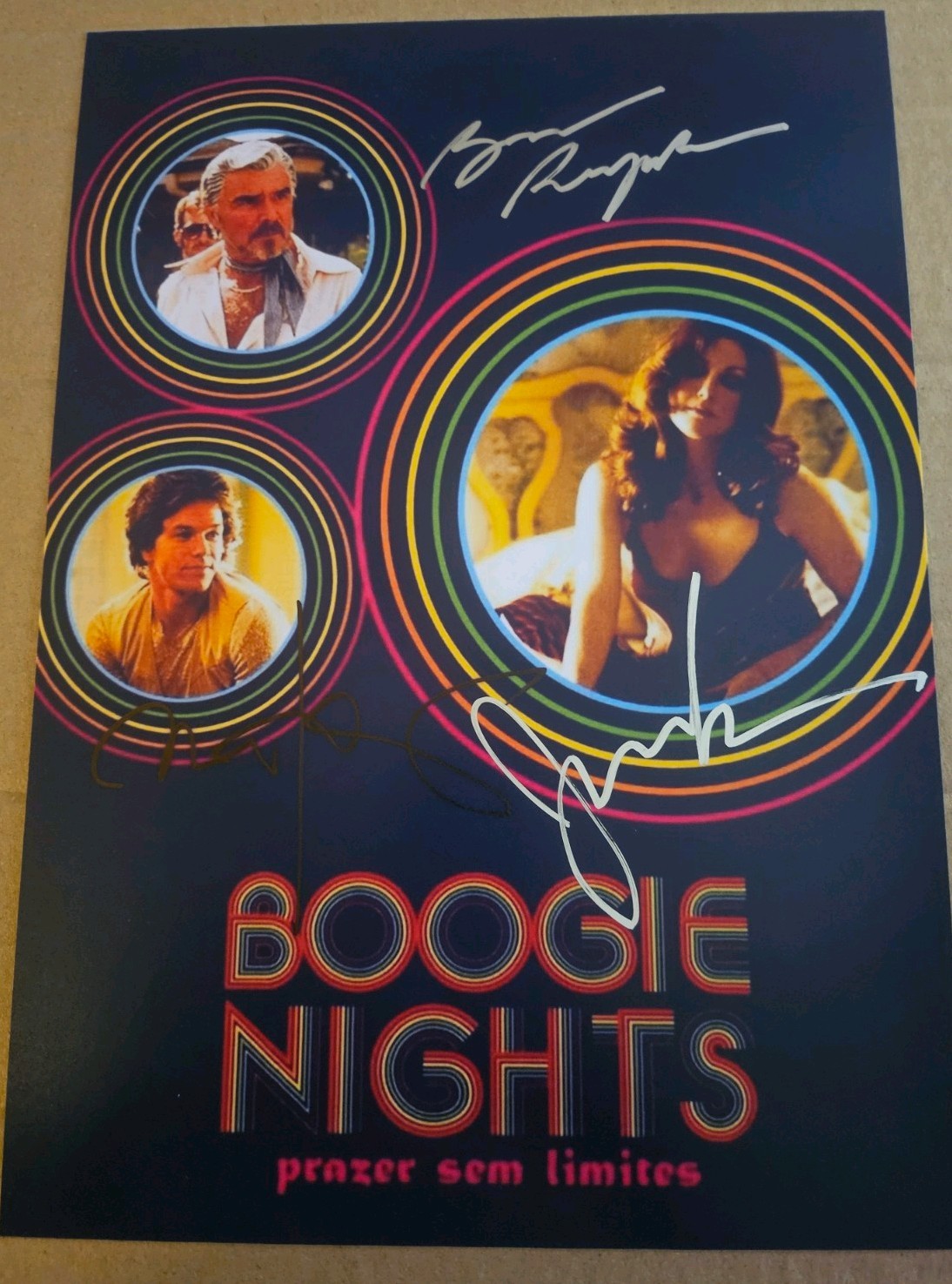 3 ORIGINAL AUTOGRAPHS W/ COA 8X12IN BOOGIE NIGHTS COOL PHOTO! SALE NOW!