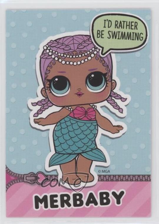 2017 MGA Entertainment LOL Surprise! Series 1 Foil Merbaby #8 e6j