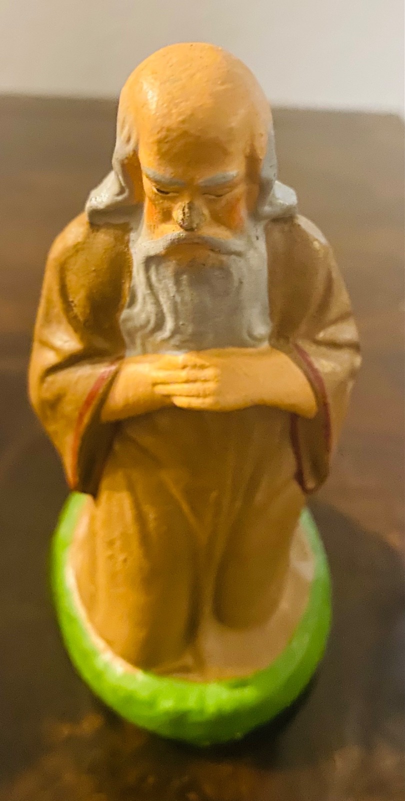 Vintage 50s German Paper Mache Christmas Shepherd Nativity Figure