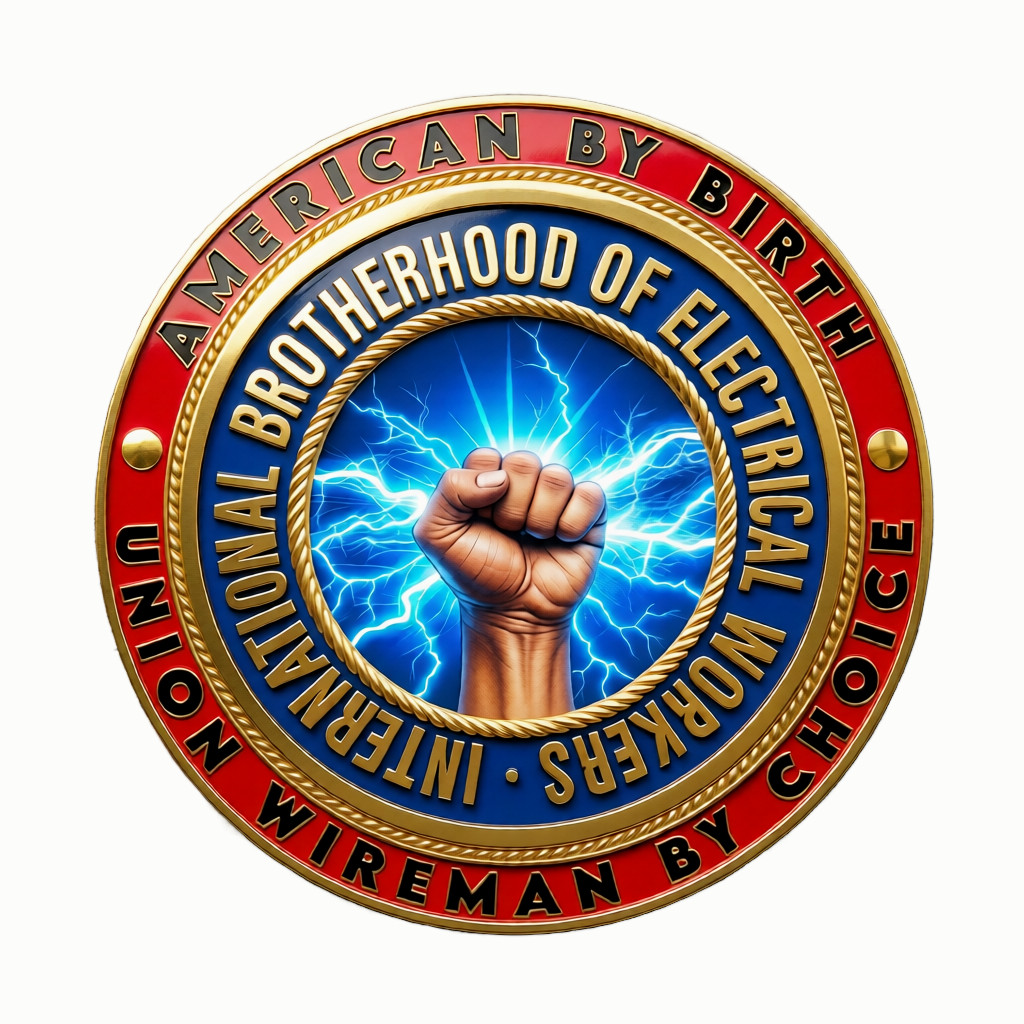 IBEW ⚡WIREMAN ⚡UNION ⚡Wireman by Choice ⚡ 👉 ONE OF A KIND 👈