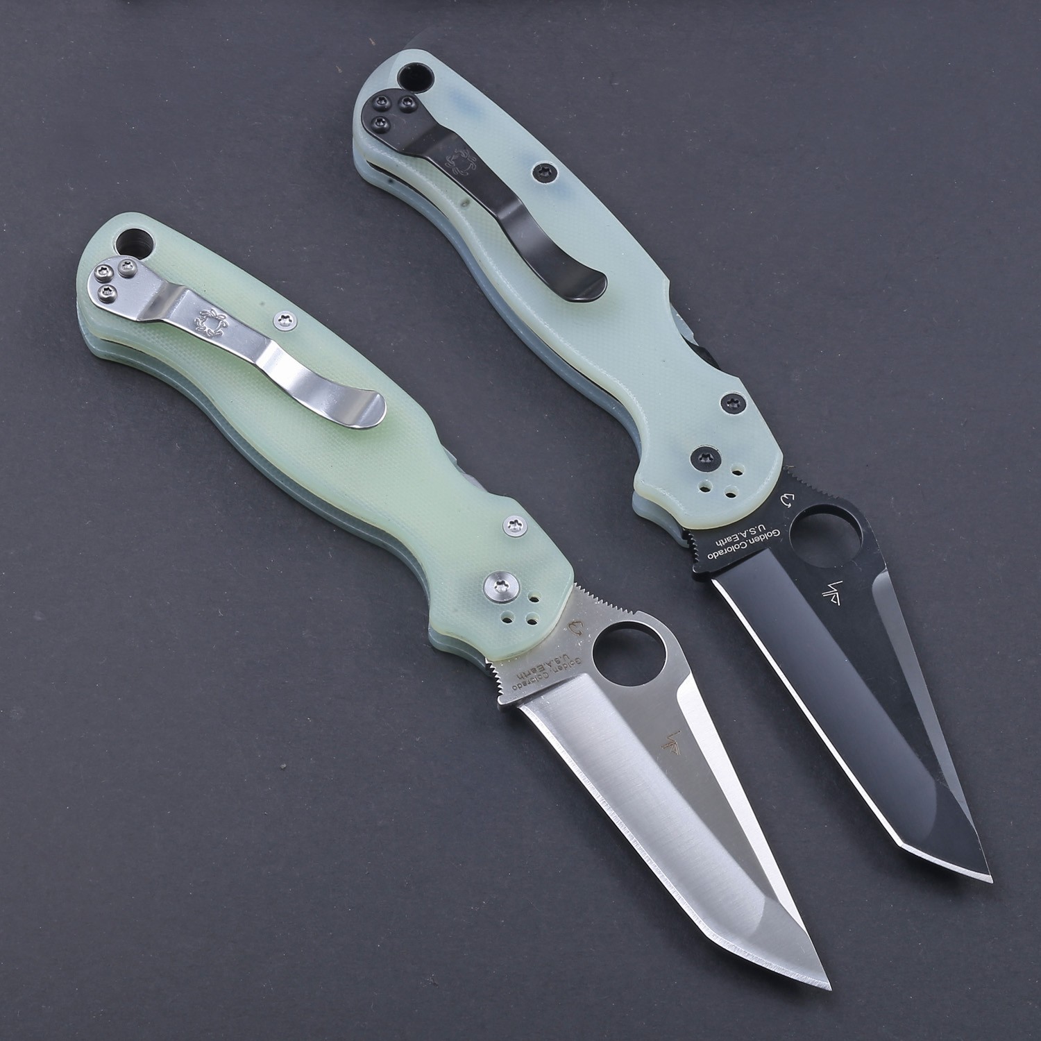 C10 Lock Back Black Nylon Fiber Handle Stainless Steel Blade Pocket Knife Folder