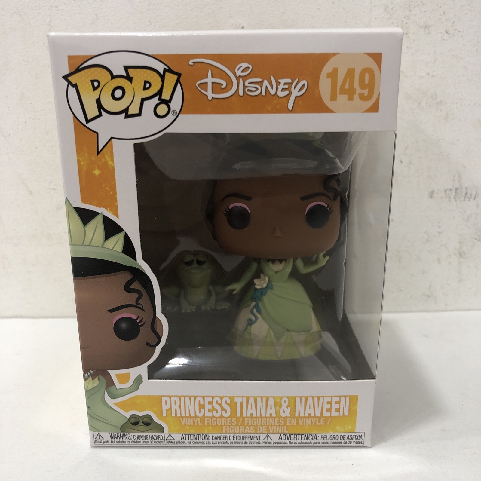 Funko POP Princess & The Frog – Princess Tiana & Naveen Figure #149 Disney