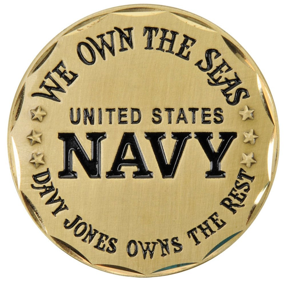 Davy Jones Challenge Coin