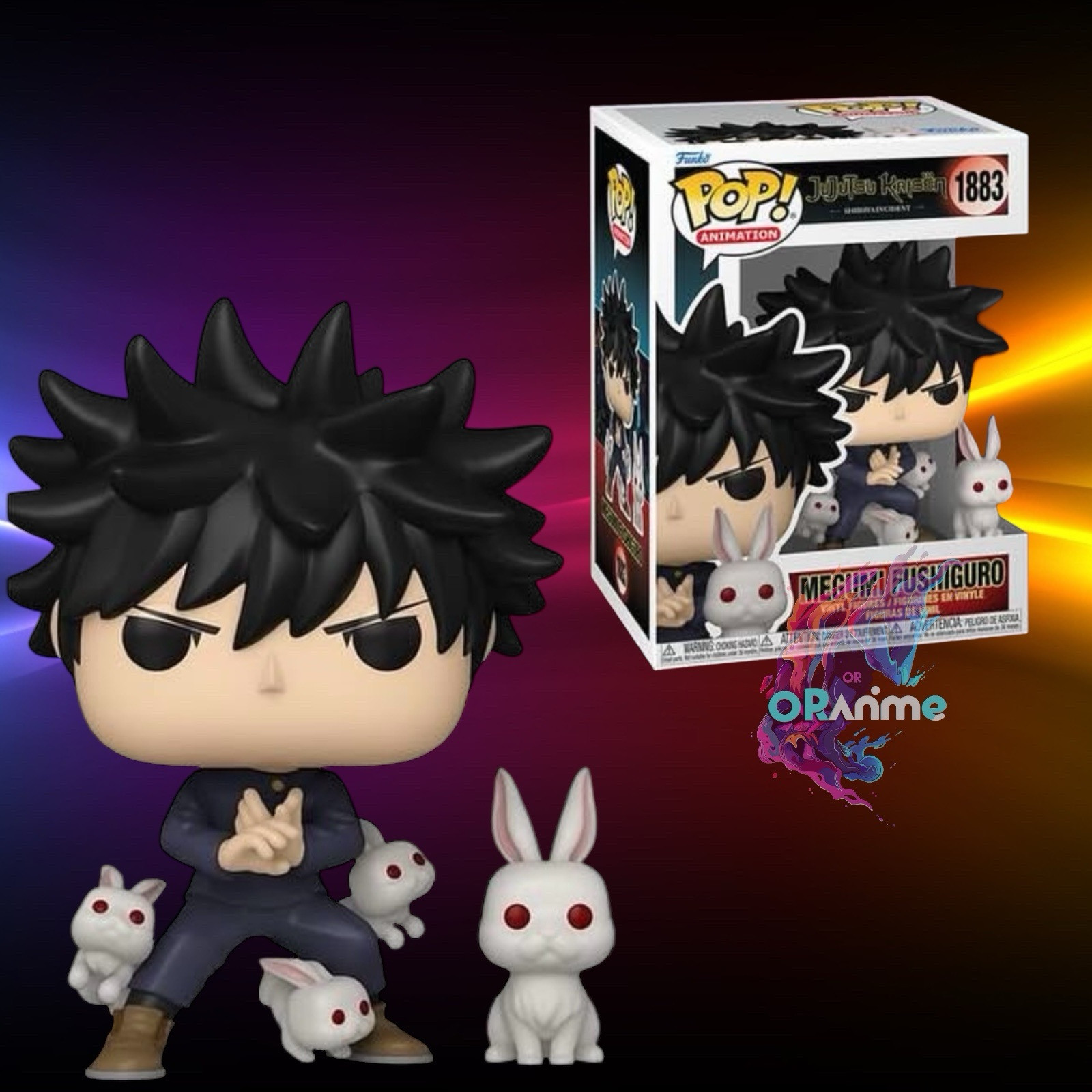 Funko Pop! Jujutsu Kaisen Megumi with Rabits #1883 *PRE-ORDER*